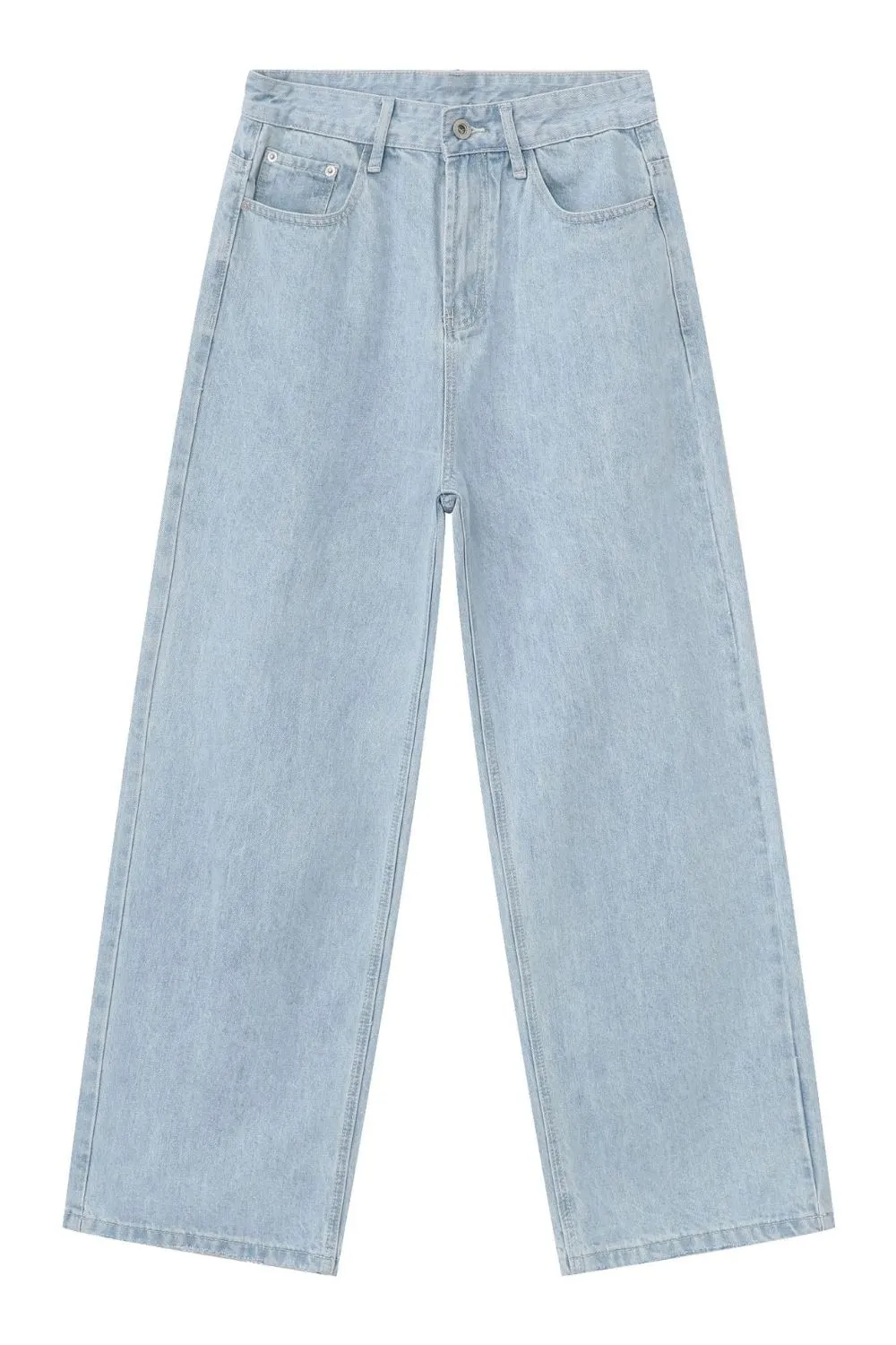 Men's Loose Fit Jeans with Pockets, image 5