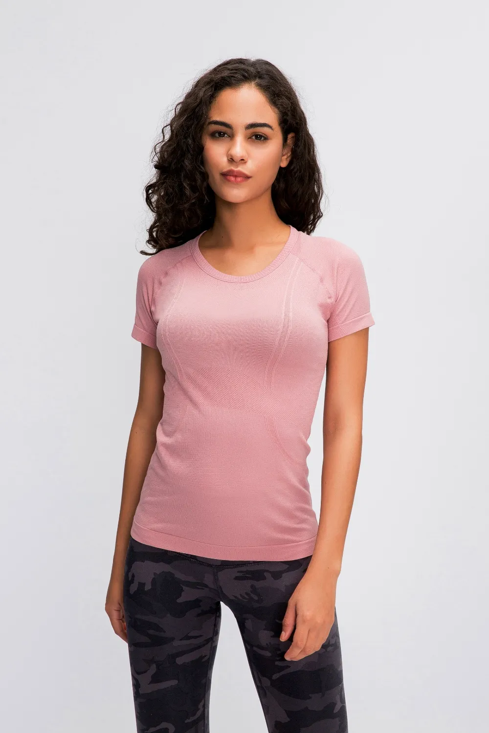 Round Neck Short Sleeve Active T-Shirt, image 12