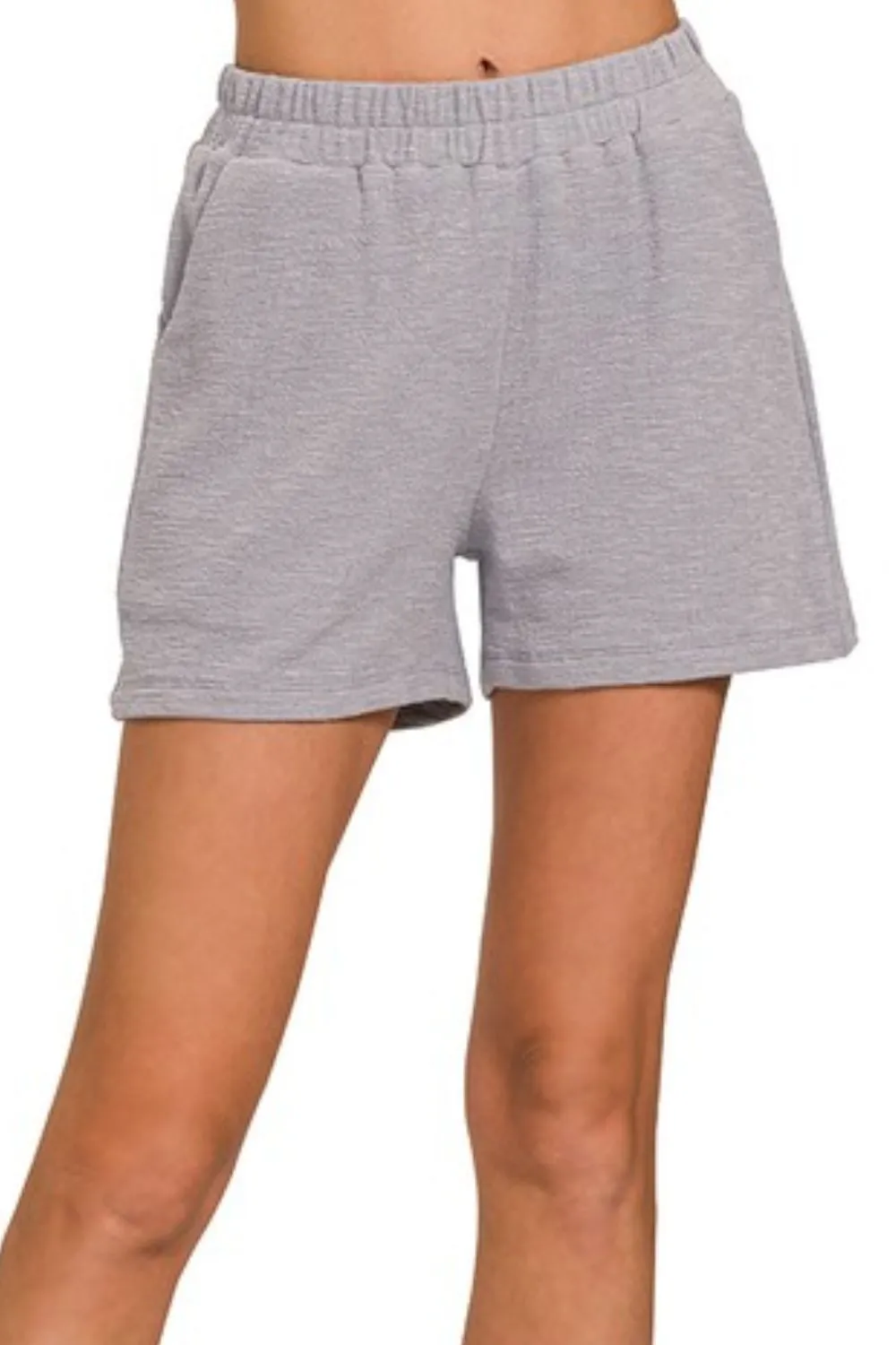 Cotton Slub Shorts, image 2