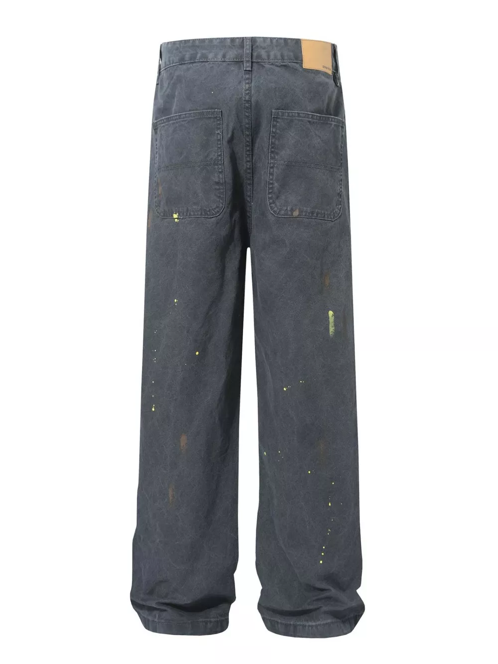 Men's Ink-Splash Loose Fit Pants, image 4