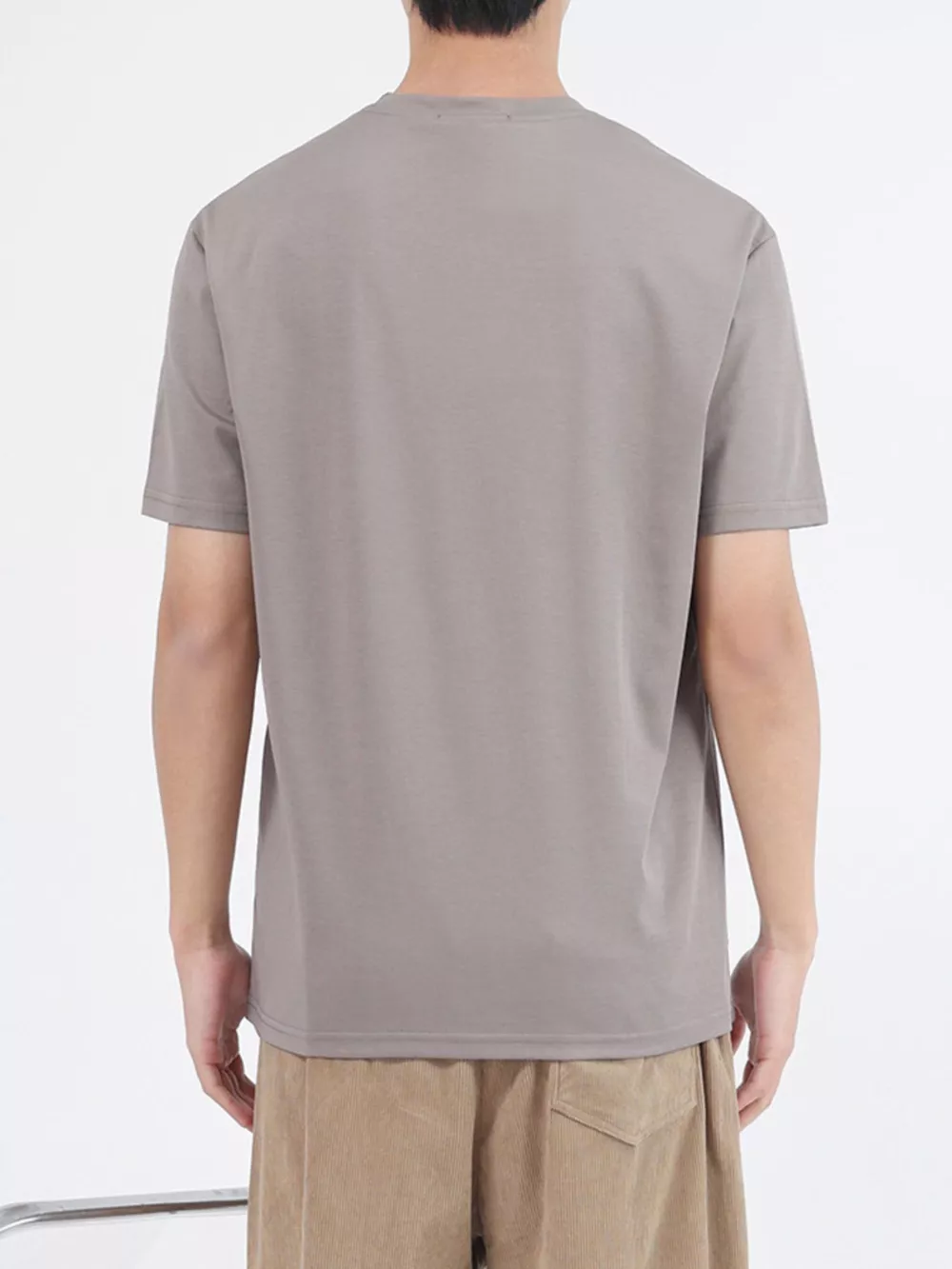 Men's Plus Size Classic Crew Neck T-Shirt, image 6