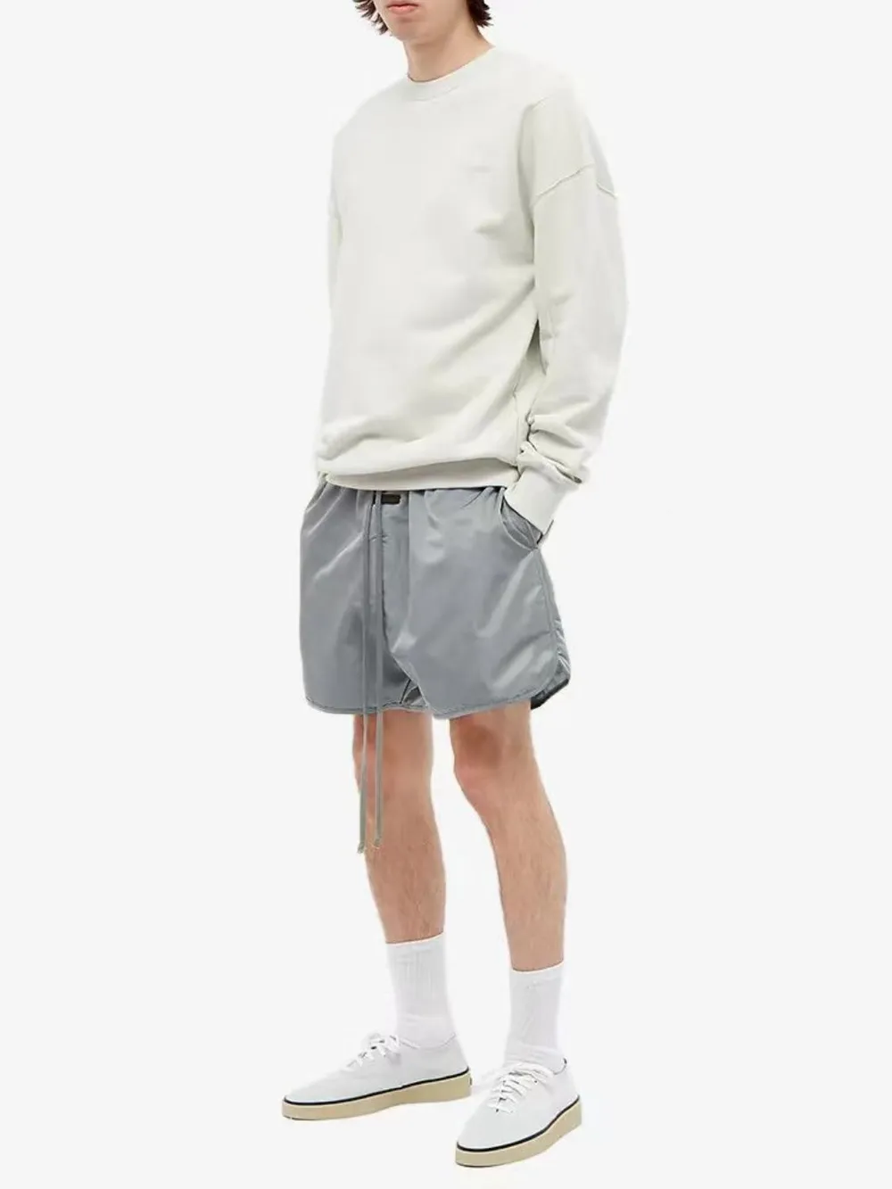 Men's Plus Size Drawstring Shorts with Pockets, image 4