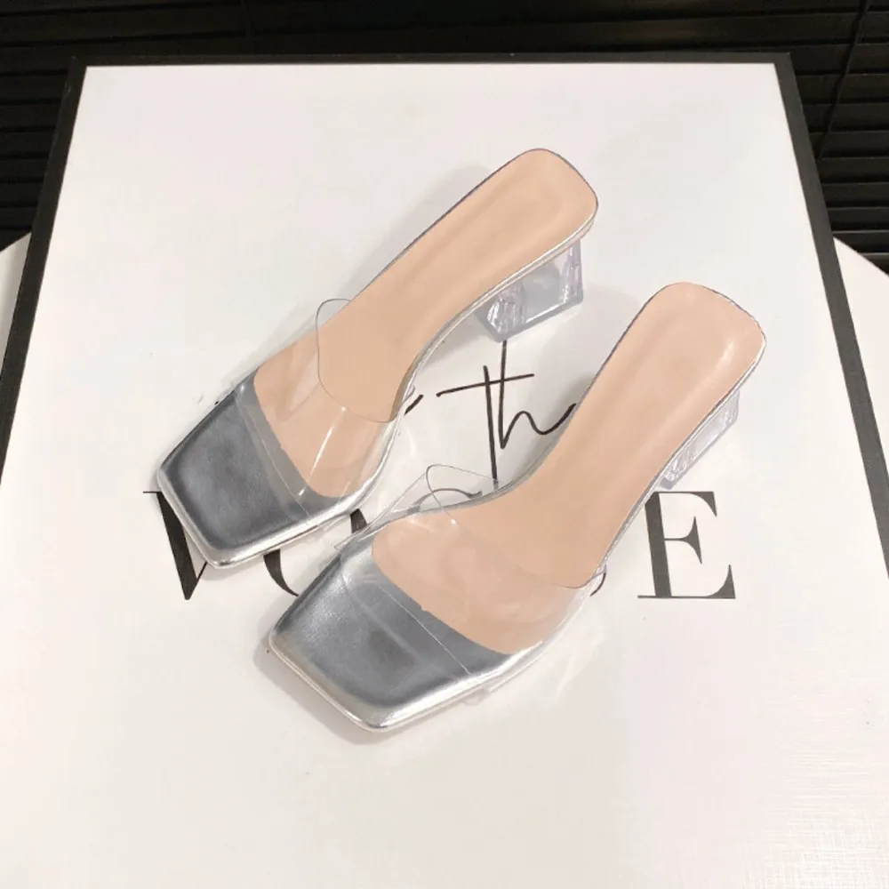 Open Toe Block Heel Sandals, image 7
