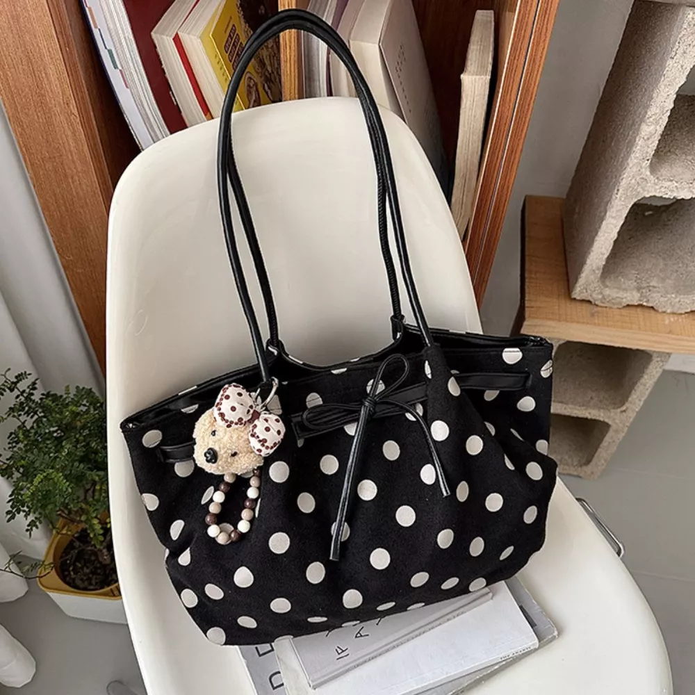 Polka Dot Shoulder Bag, image 5