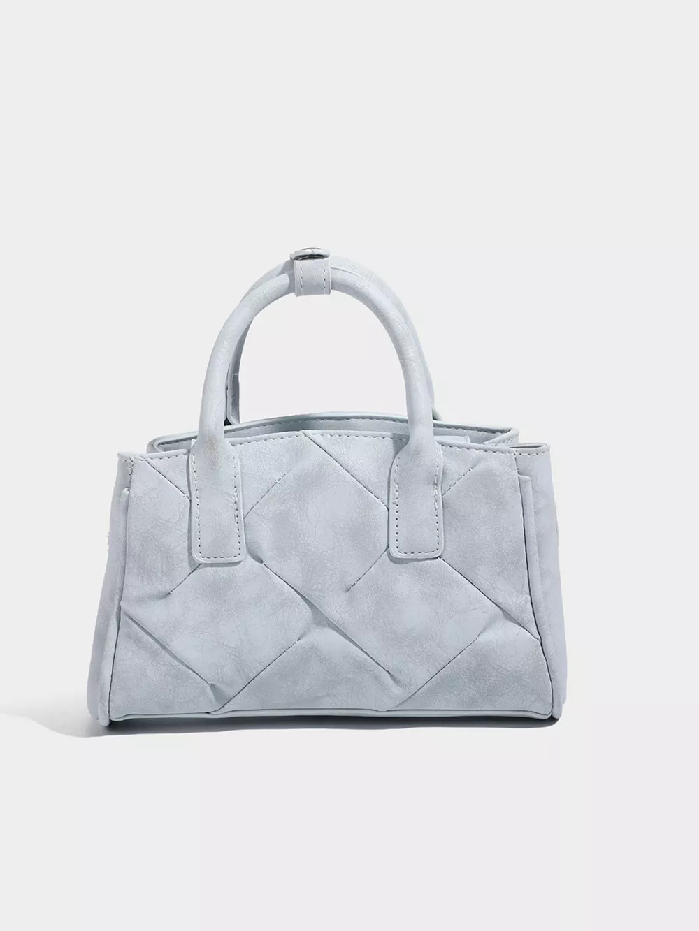 Quilted Buckle Accent Crossbody Bag, image 6