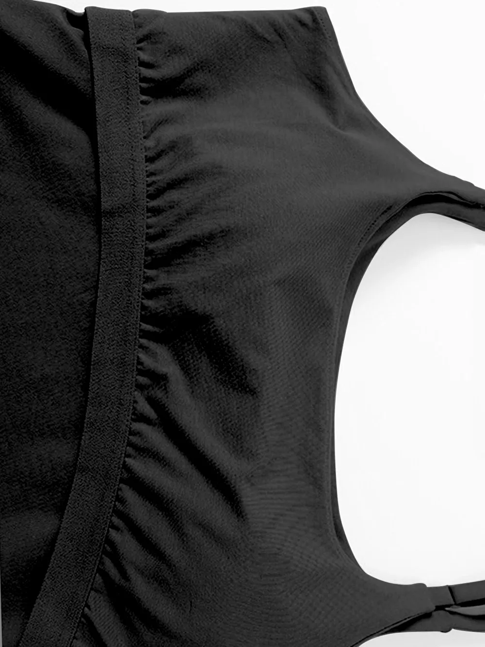 Scoop Neck Cropped Cami with Chest Pads, image 12