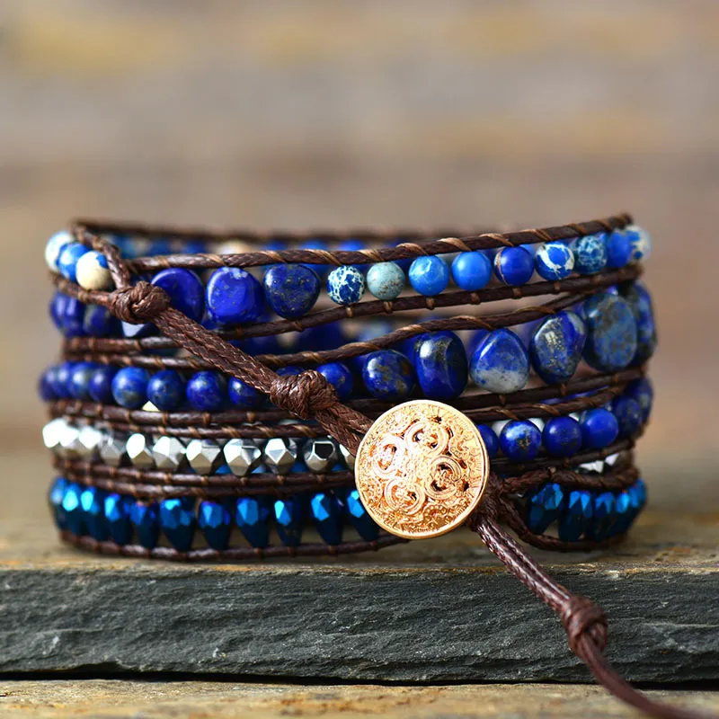 Alloy Bead Braided Bracelet, image 3
