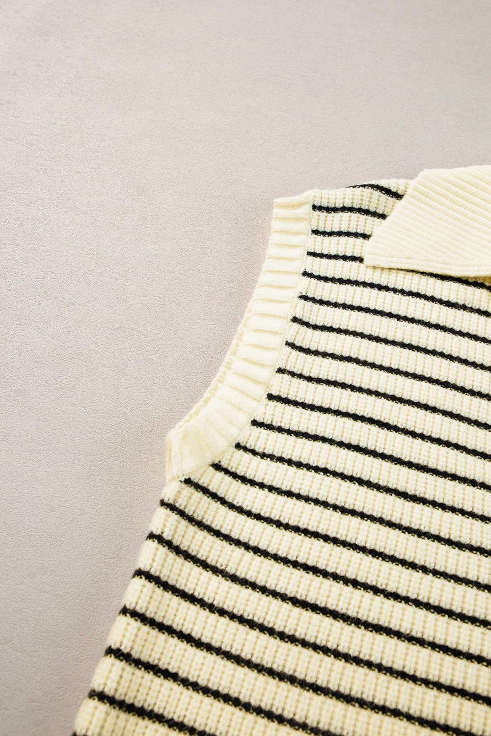 Striped Collared Neck Tank, image 5