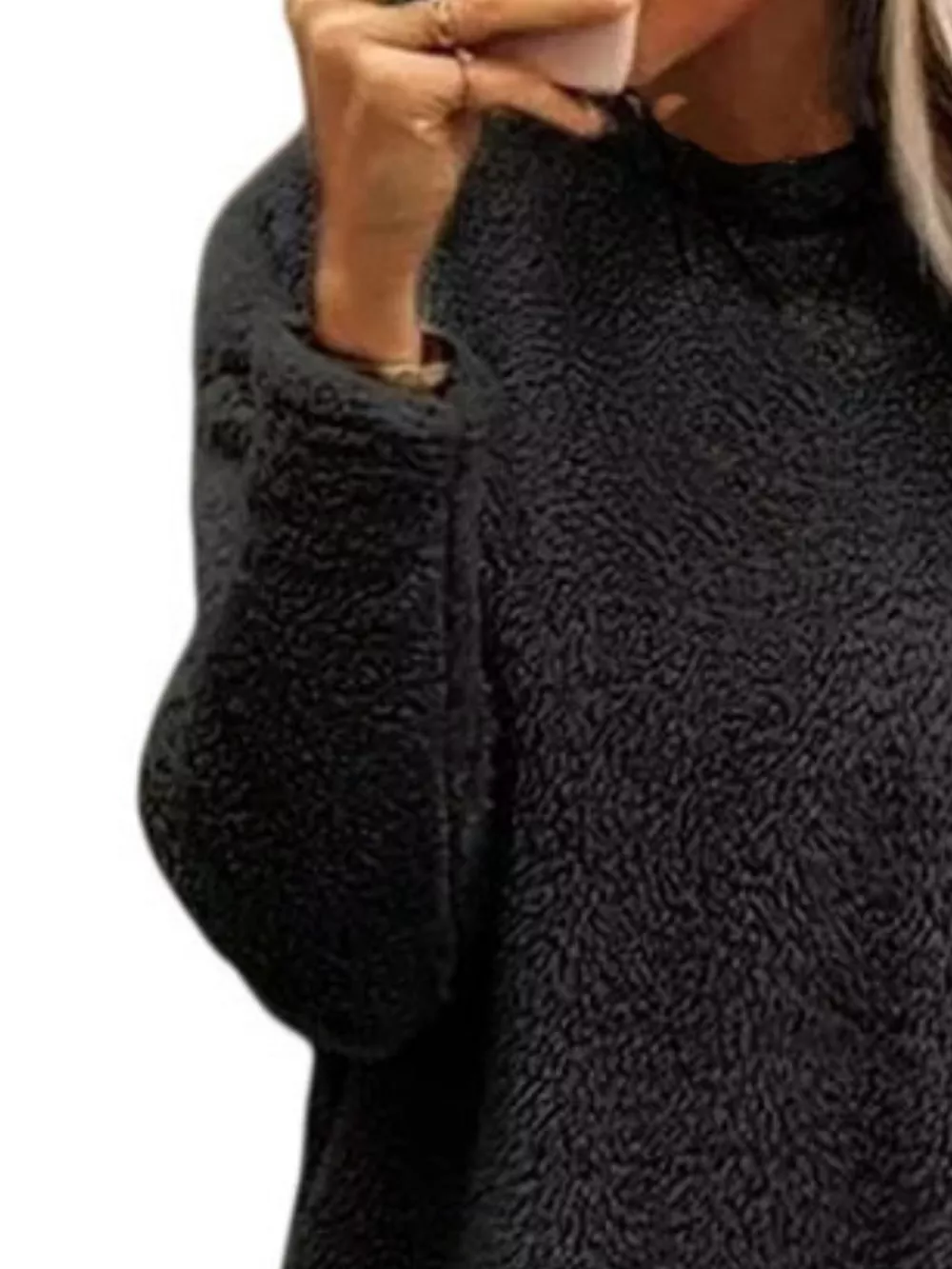 Fleece Long Sleeve Sweatshirt, image 15