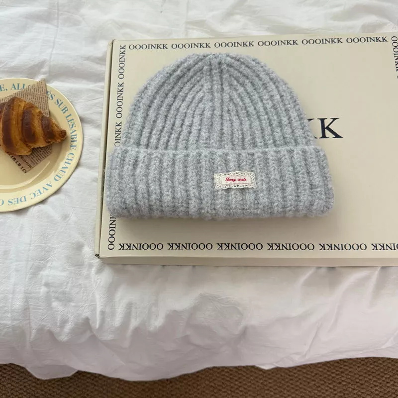 Warm Knitted Beanie Hat, image 5