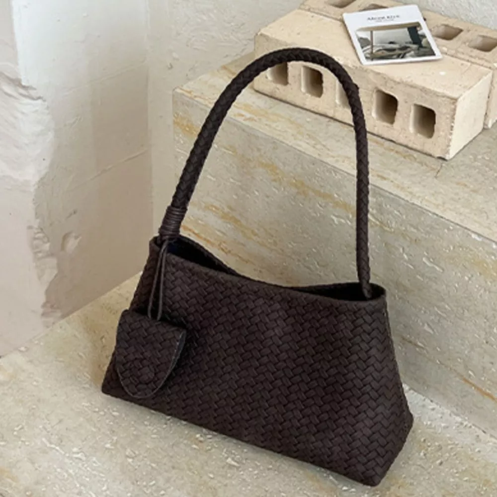 Woven Texture Shoulder Bag, image 4