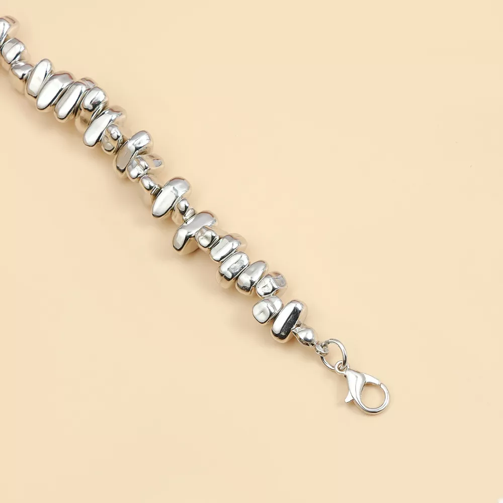 Silver-Plated Heart Necklace, image 8