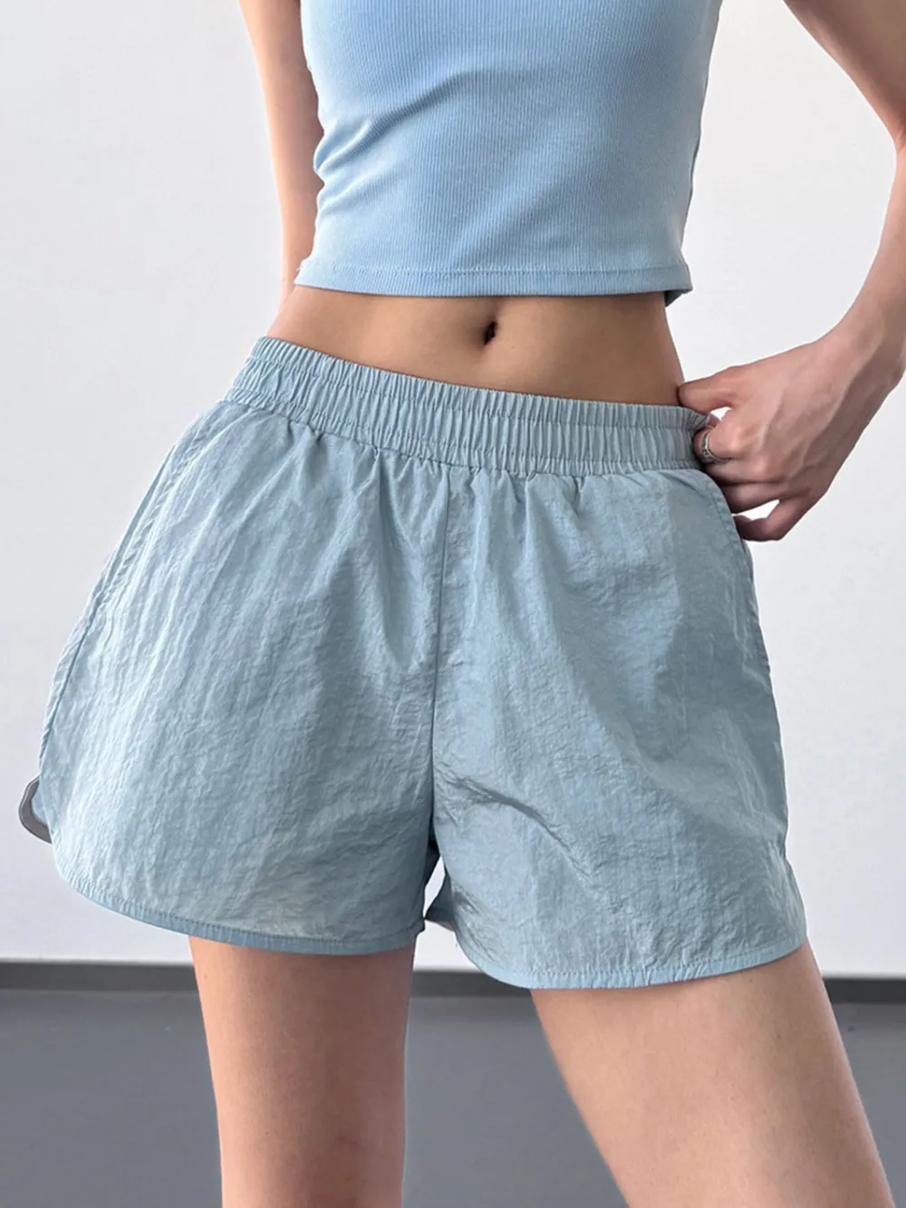 Elastic Waist Active Shorts, image 6