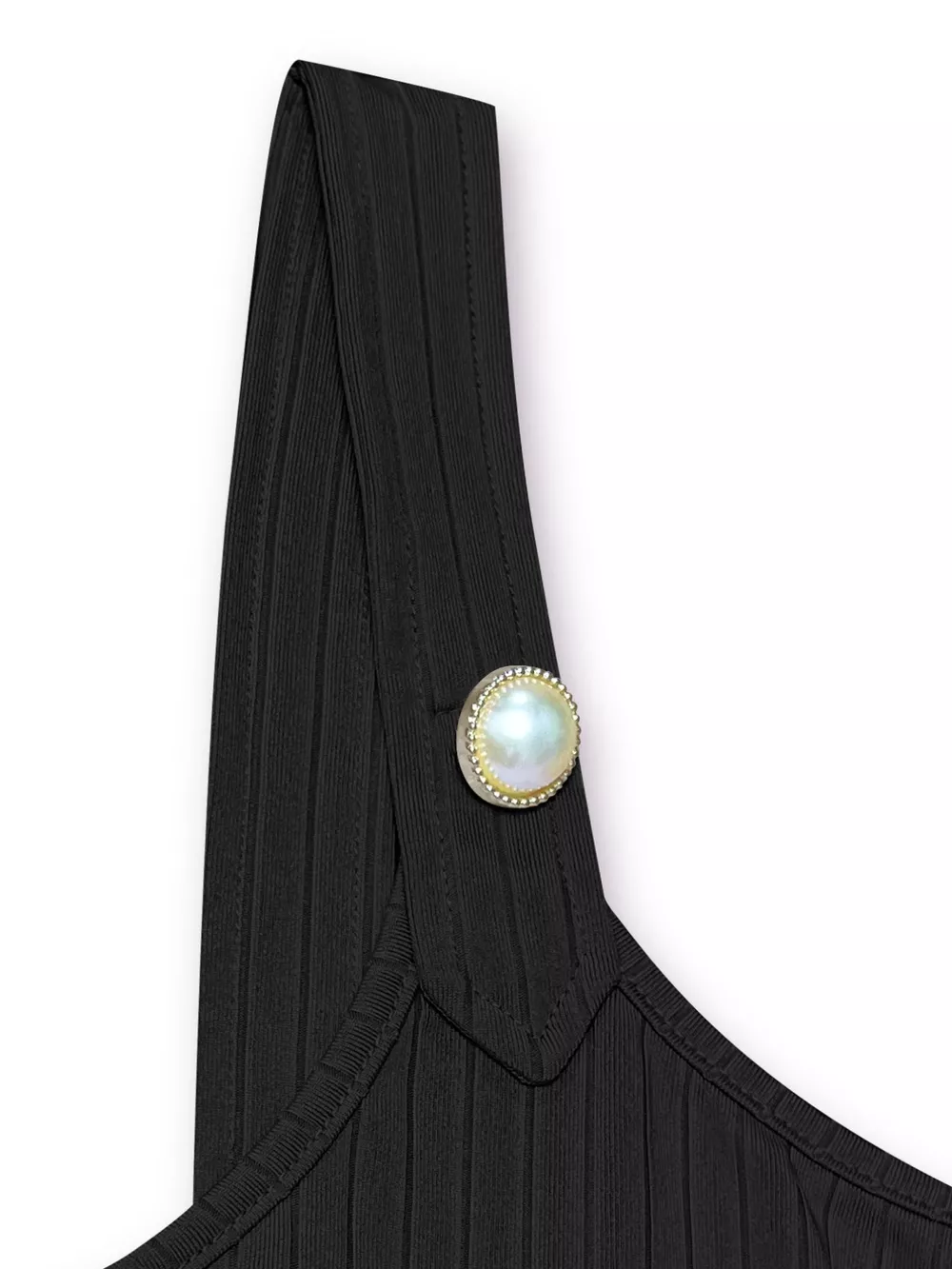 Pearl Detail Scoop Neck Tank, image 3