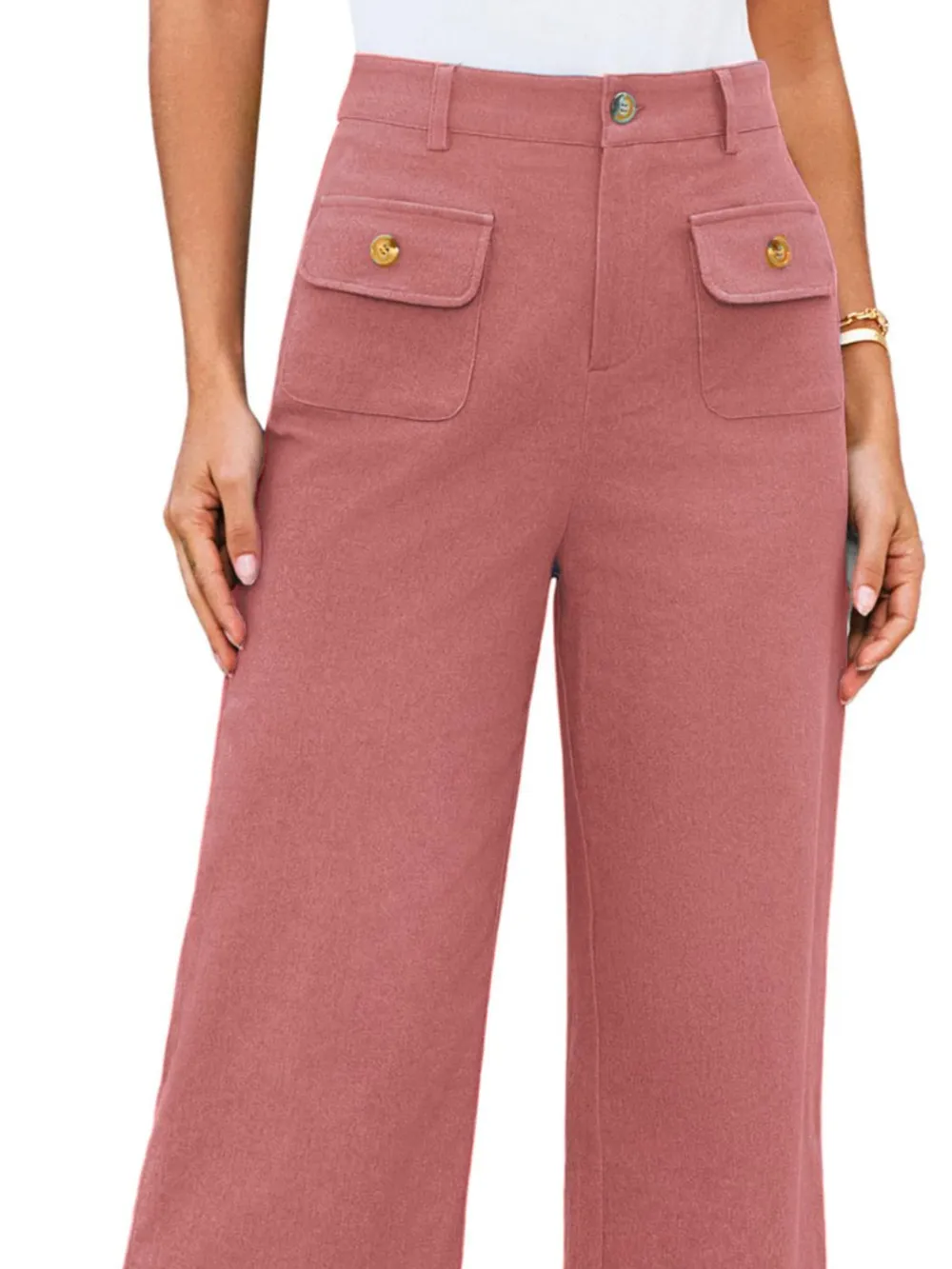 High Waist Wide Leg Pants, image 13