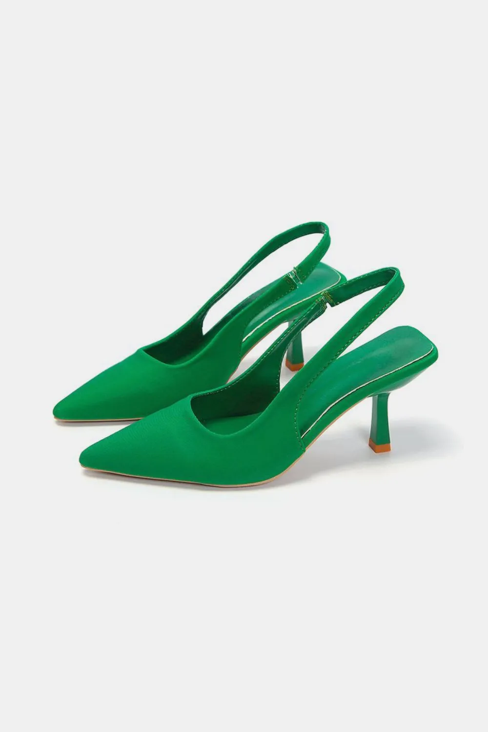 PU Leather Point Toe Pumps, image 6