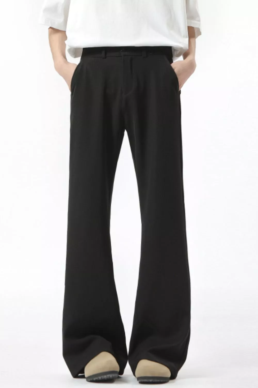 Men's Full Size Wide Leg Pants Plus Size