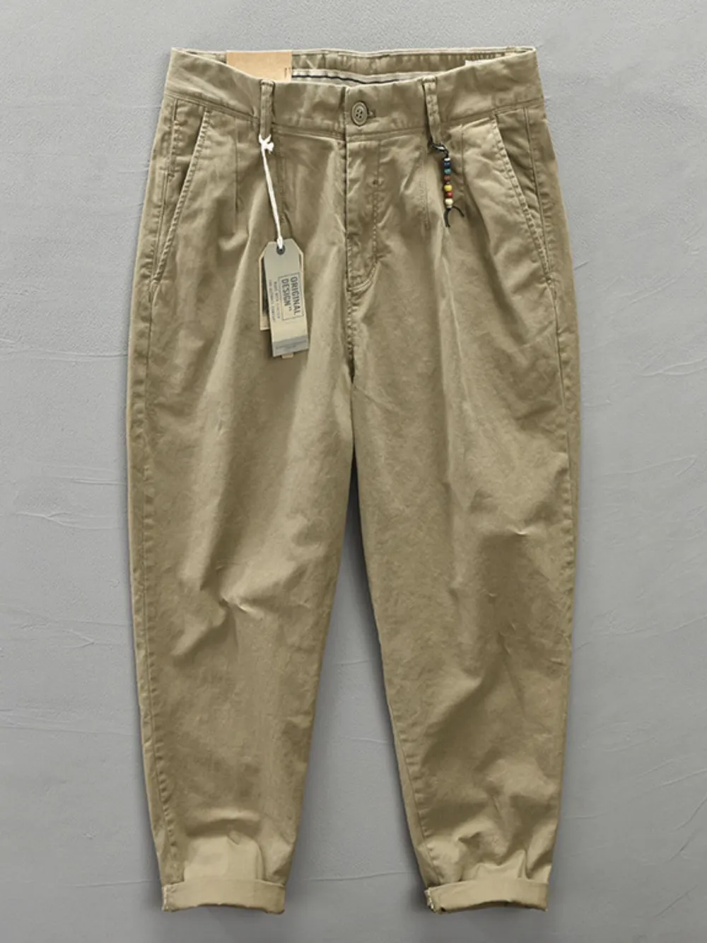 Men's Relaxed Fit Pants with Pockets