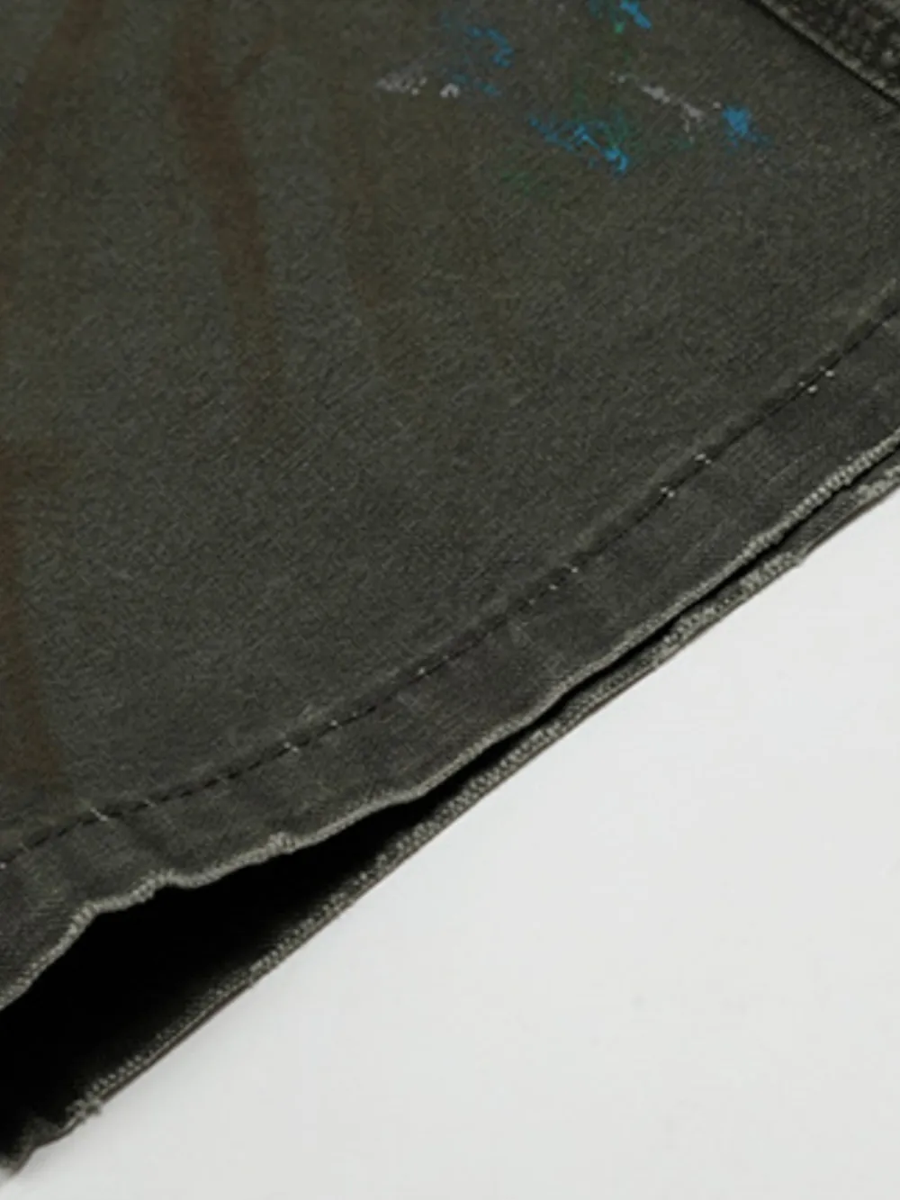 Men's Wide Leg Cargo Jeans, image 9