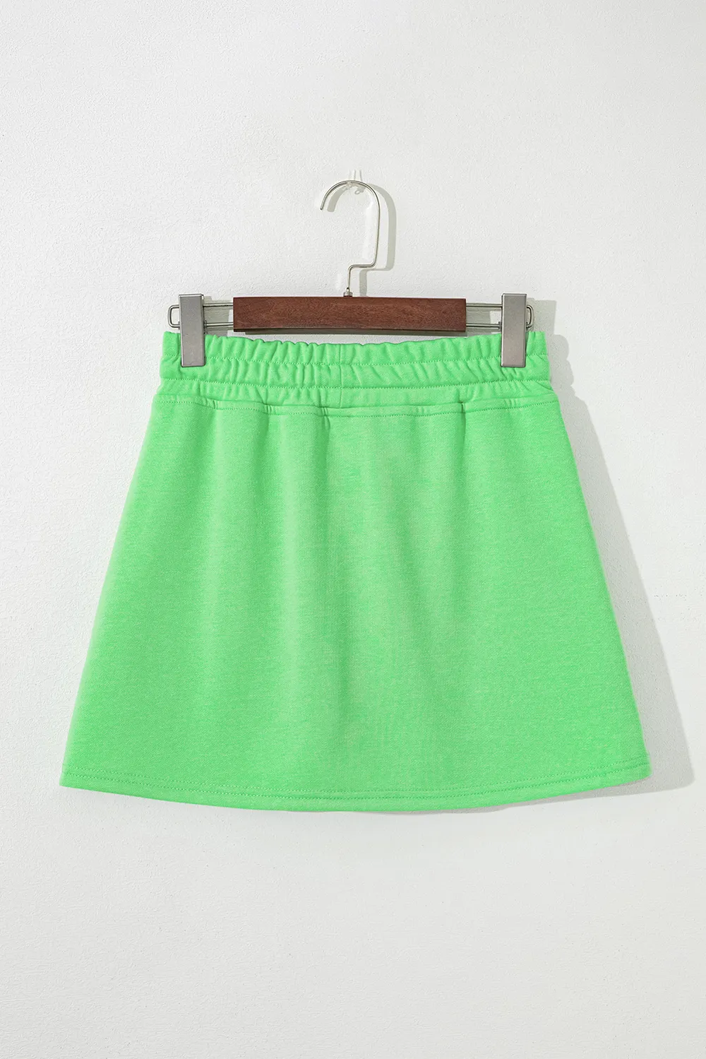 Drawstring Solid Mini Skort, image 7
