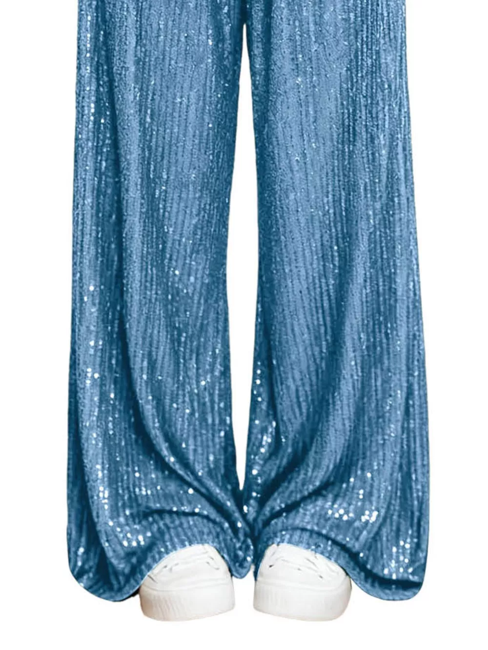 Sequin Wide-Leg Pants, image 12