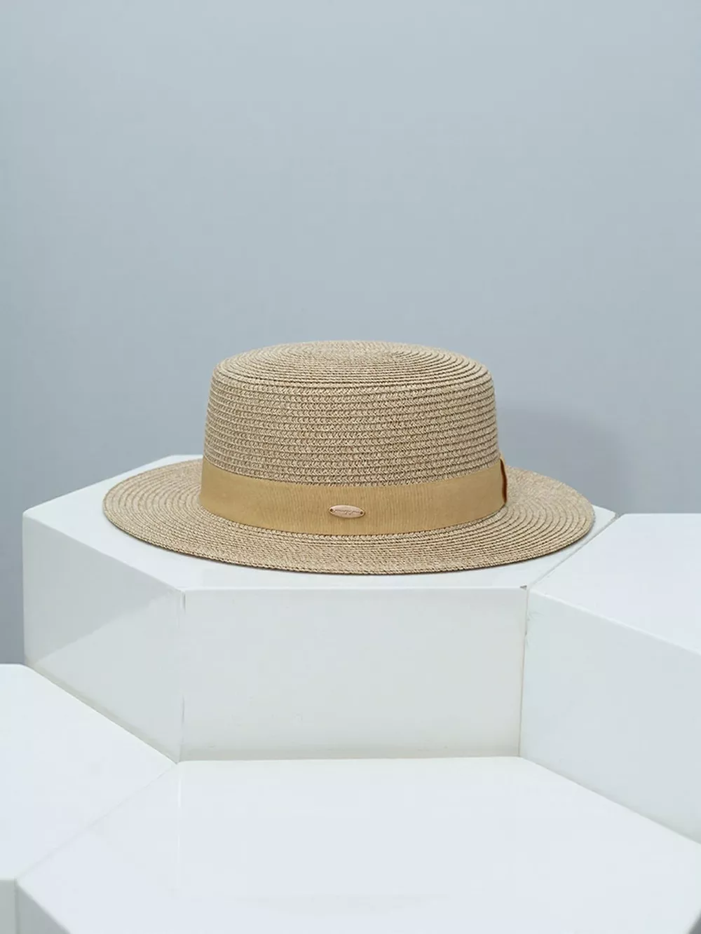 Straw Boater Hat, image 3