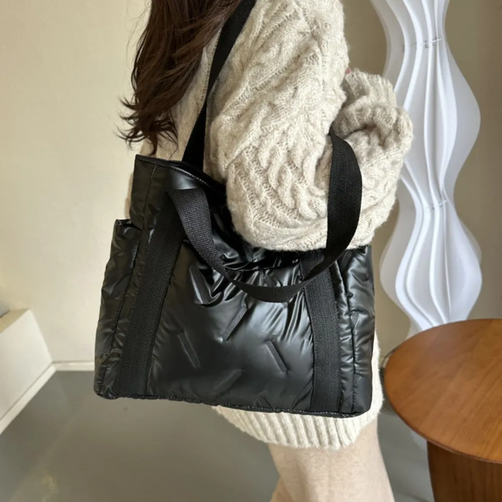 Polyester Tote Bag with Zipper, image 3