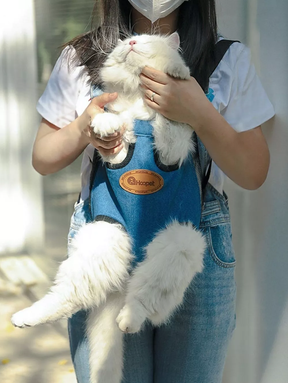 Adjustable Straps Pet Carrier Backpack