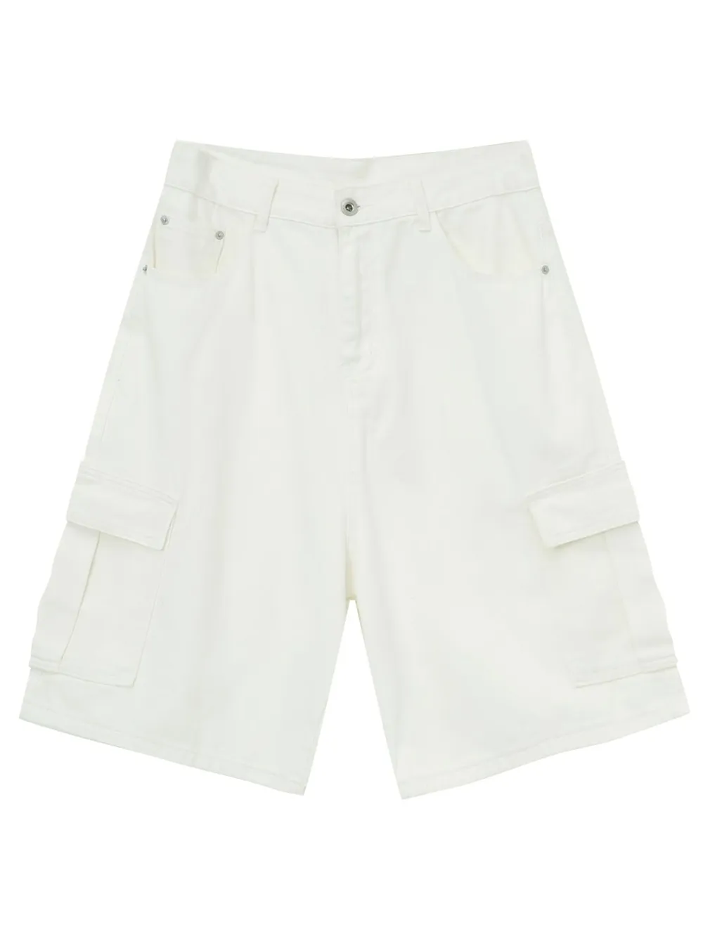 Men's Mid Rise Denim Shorts with Cargo Pockets, image 11