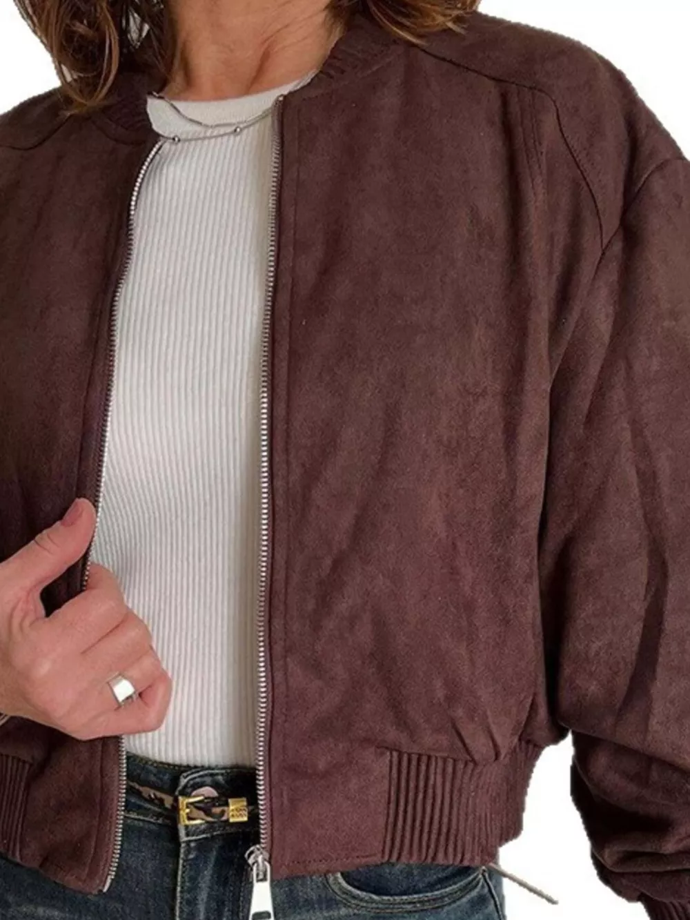 Zip Up Long Sleeve Jacket, image 7