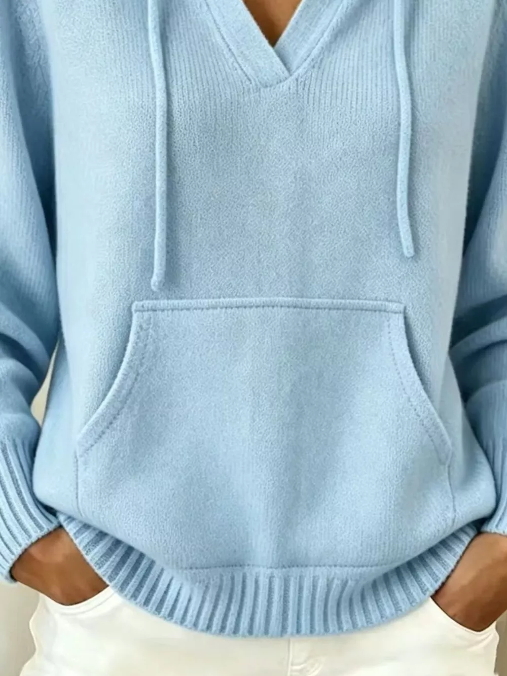 Kangaroo Pocket Hooded Sweater, image 12