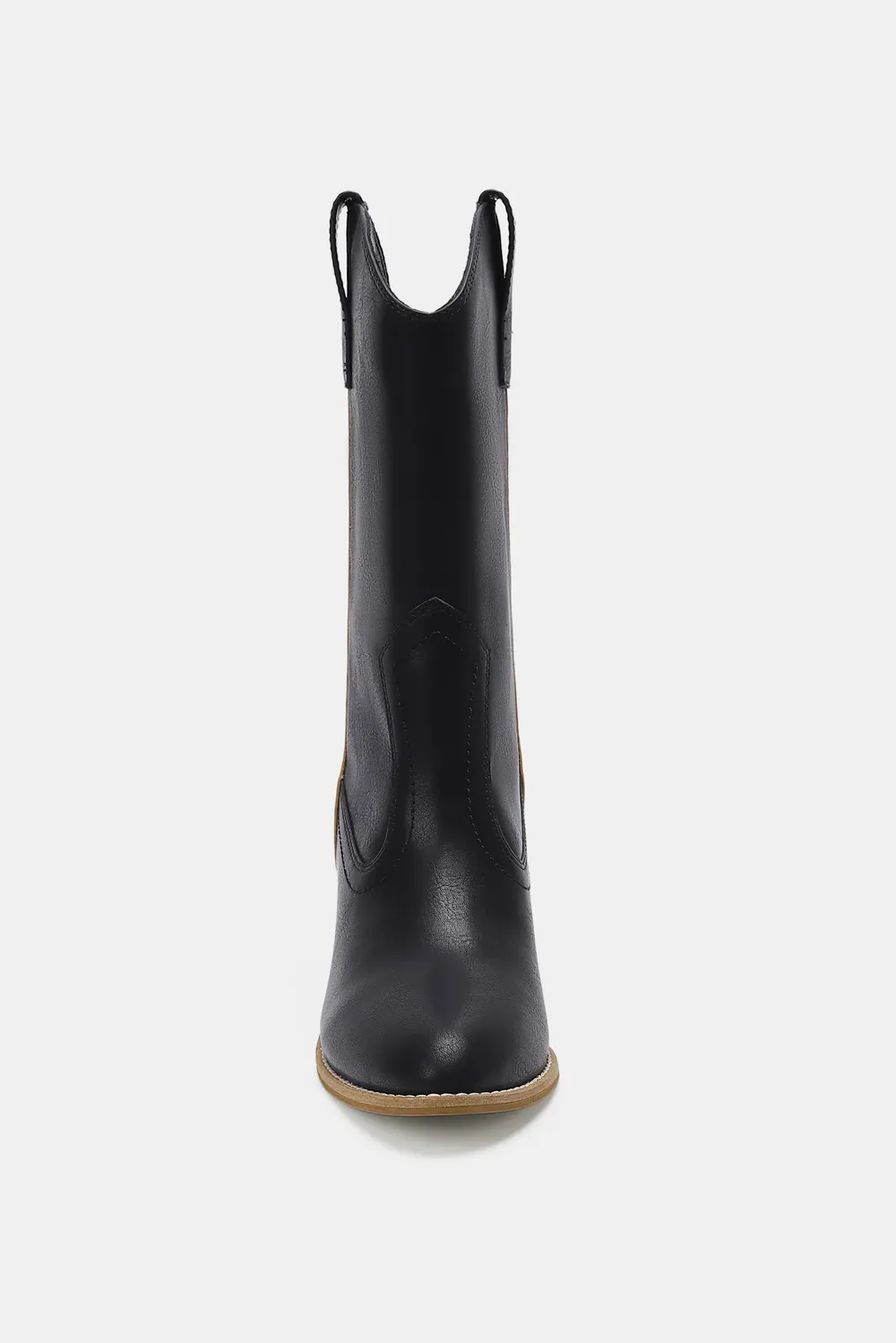 Butterfly Cut Detail Point Toe Boots, image 4