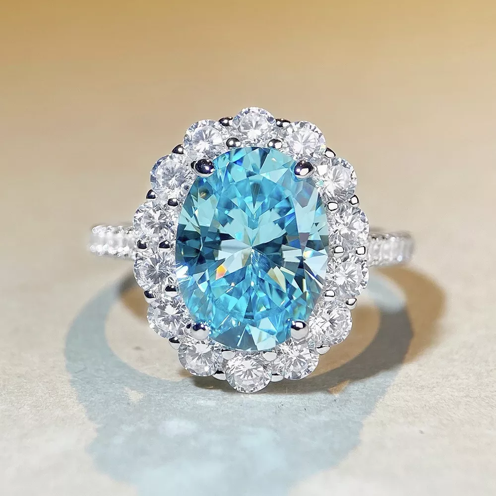925 Sterling Silver Zircon Ring, image 5