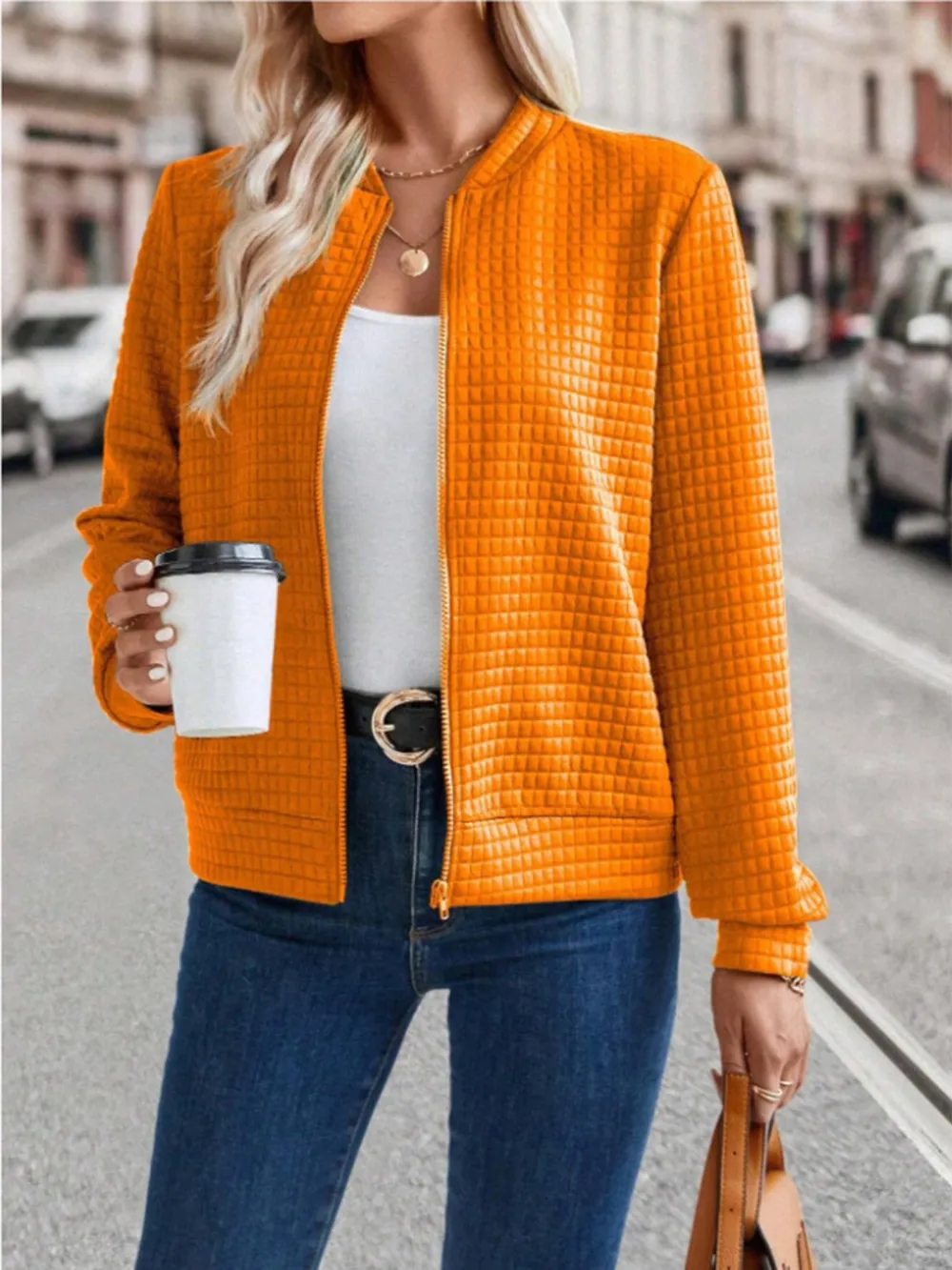 Zip Up Long Sleeve Jacket, image 22