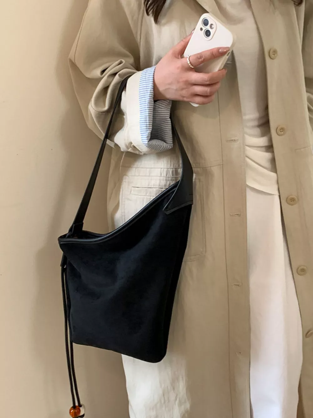 Asymmetrical Lightweight Crossbody Bag