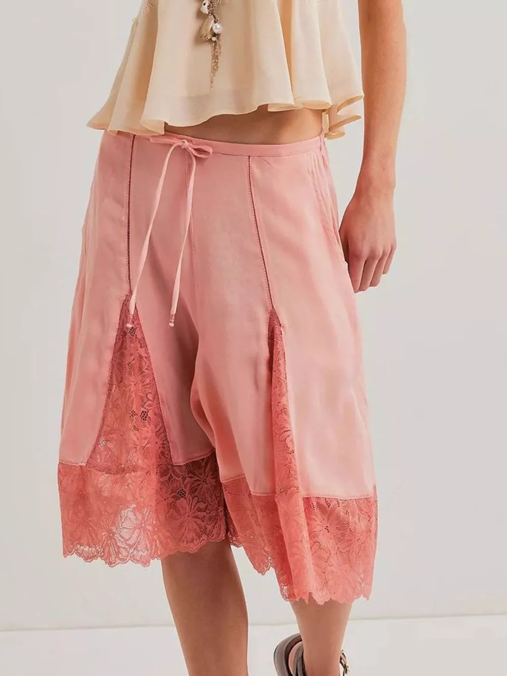 Lace Detail Shorts, image 11