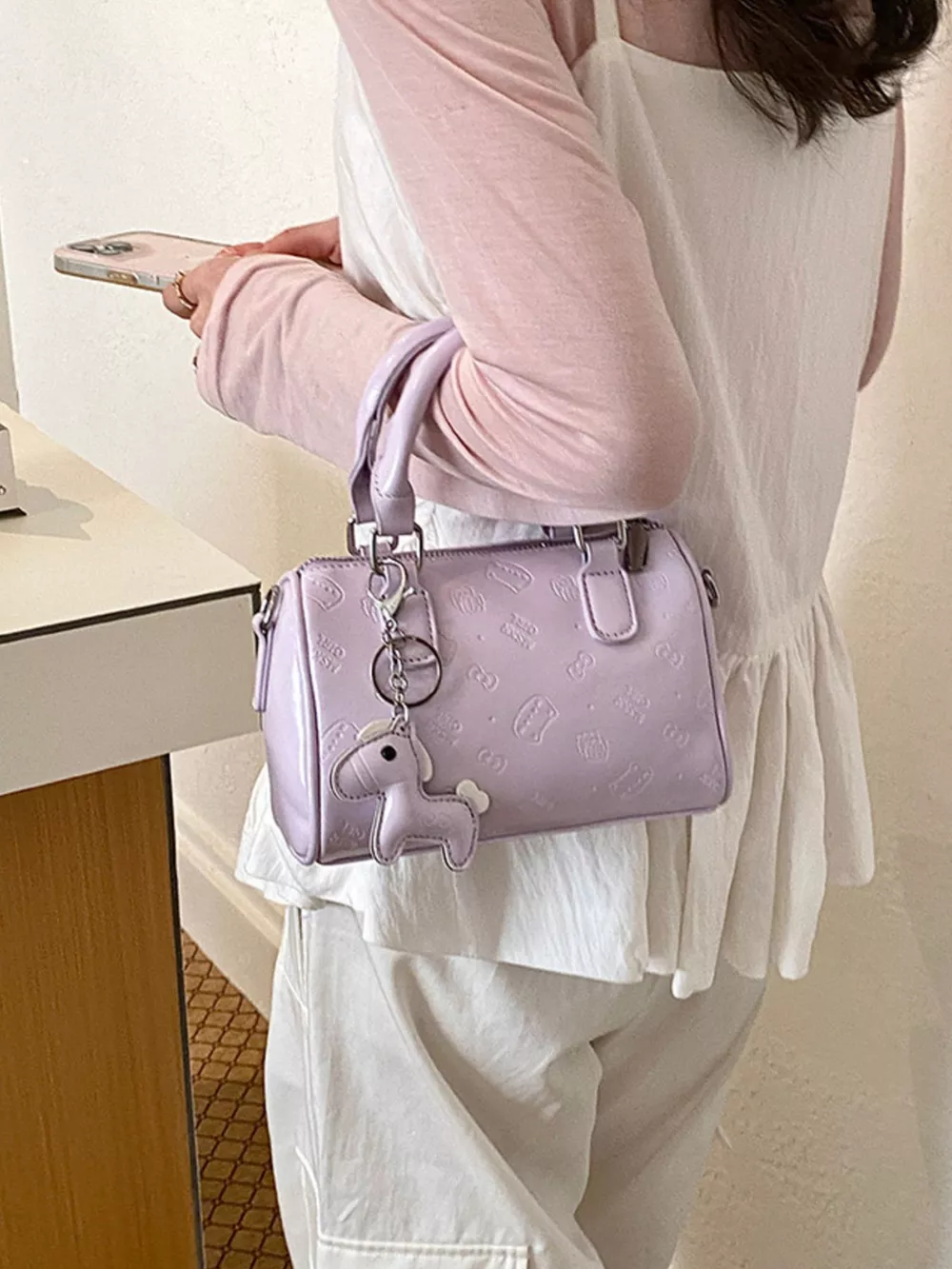 Top Handle Crossbody Bag, image 8