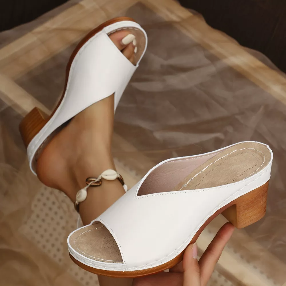 Open Toe Block Heel Sandals, image 13