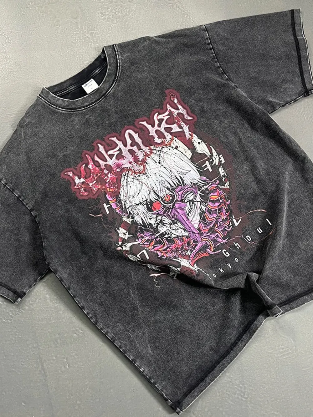 Men's Graphic Round Neck Half Sleeve T-Shirt, image 3
