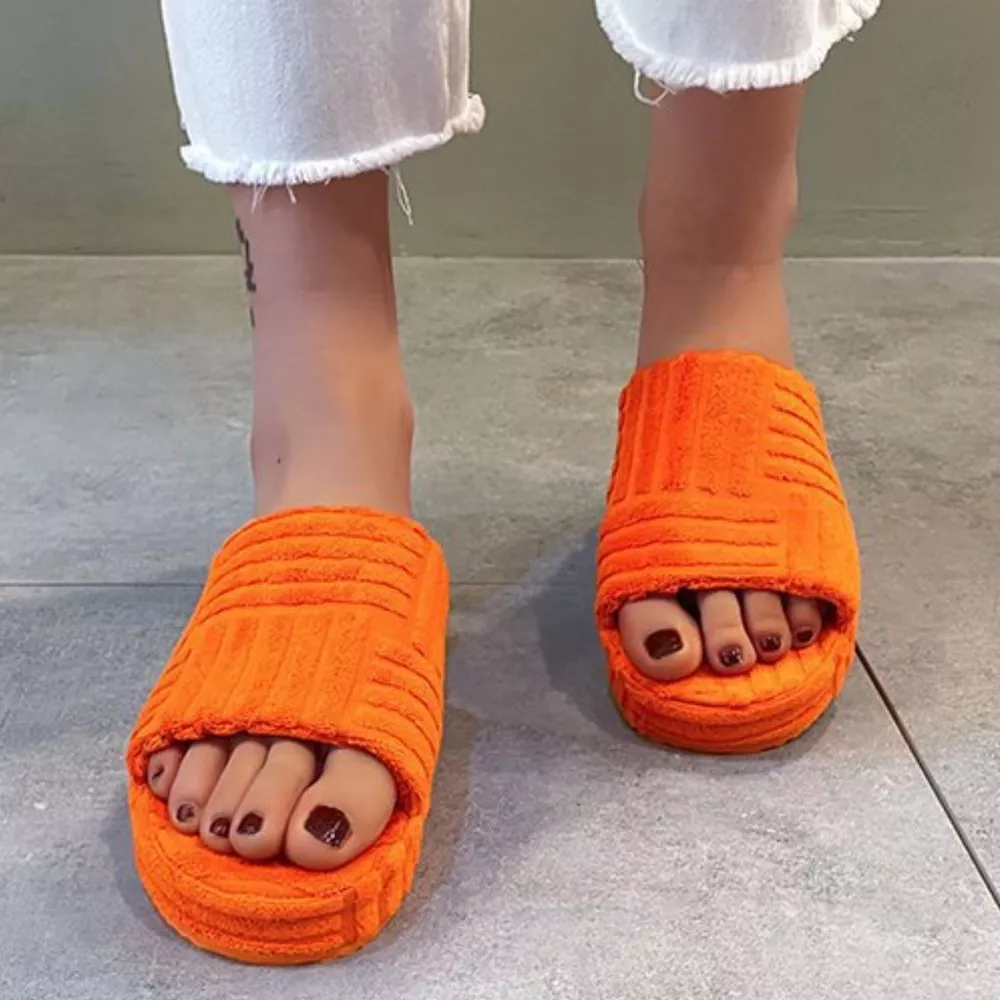 Open Toe Platform Slippers, image 13