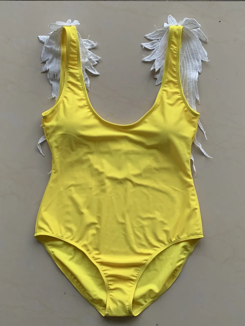 Backless Wide Strap Parent-Child Swimwear, image 17