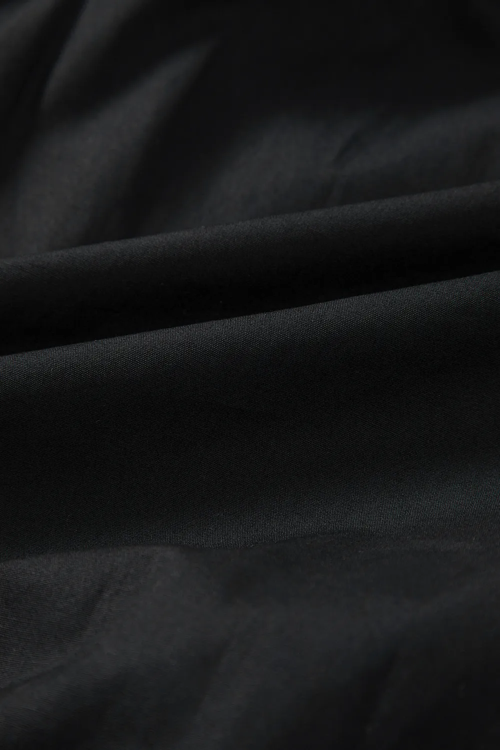 Button Down Puff Sleeve Ruffle Hem Dress, image 8