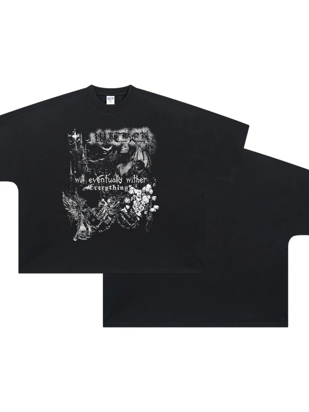 Men's Round Neck Half Sleeve Graphic T-Shirt, image 6