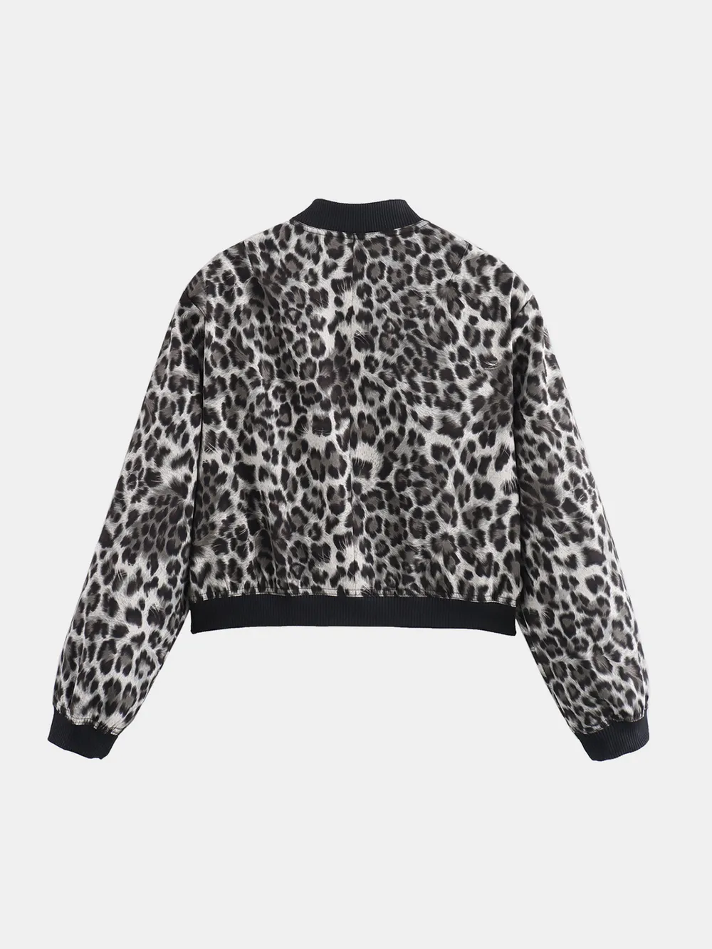 Pocketed Snap Down Baseball Collar Jacket, image 25