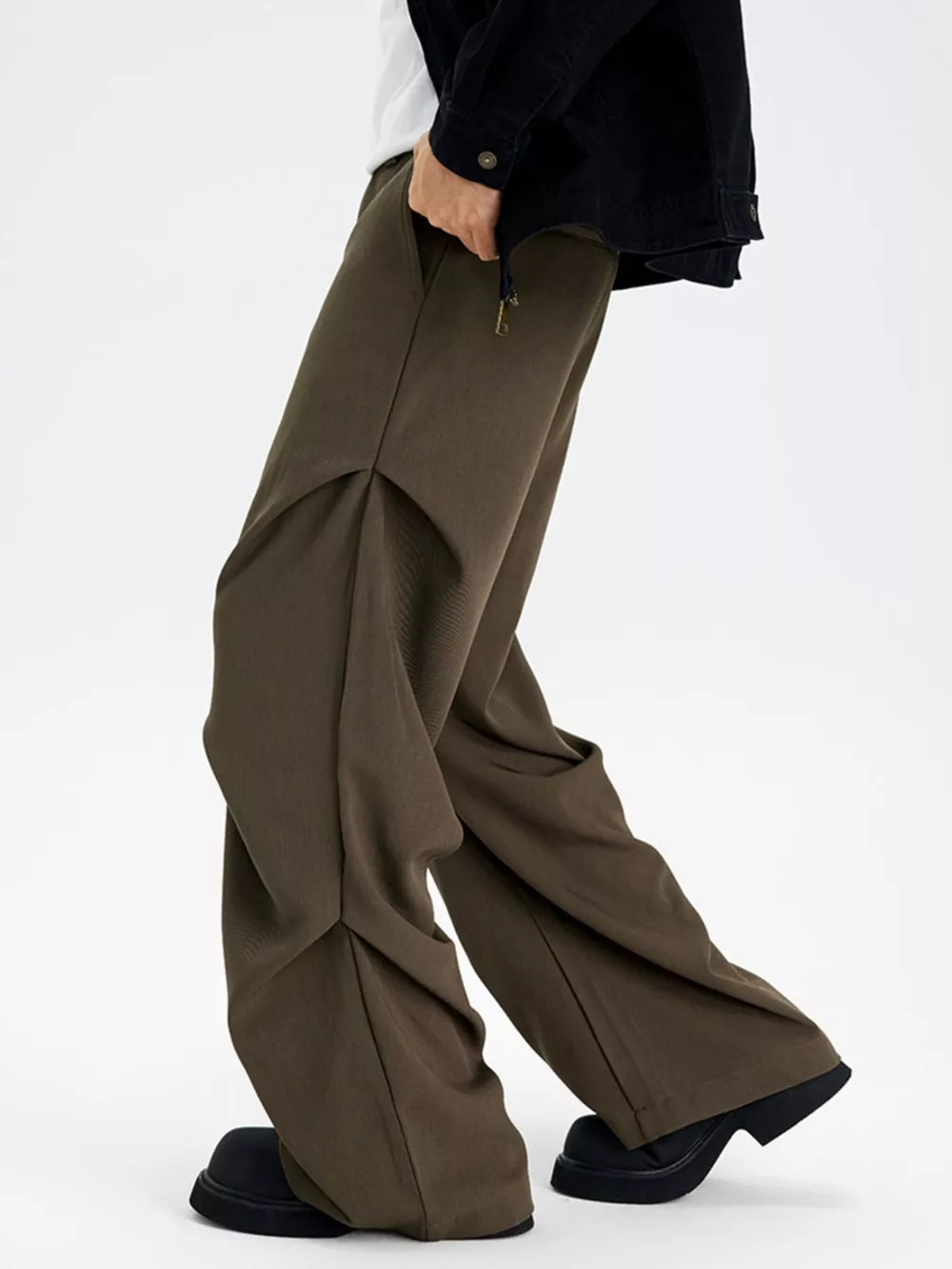Men's Wide Leg Pants, image 2