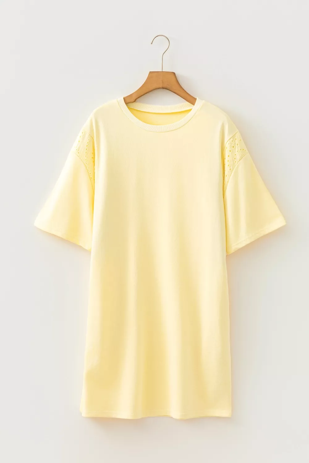Round Neck Half Sleeve T-Shirt Dress, image 4