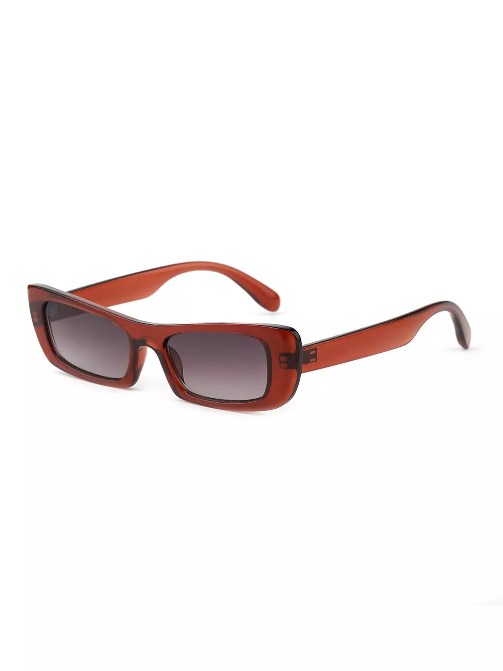 Chic Rectangular Tinted Lens Sunglasses, image 3