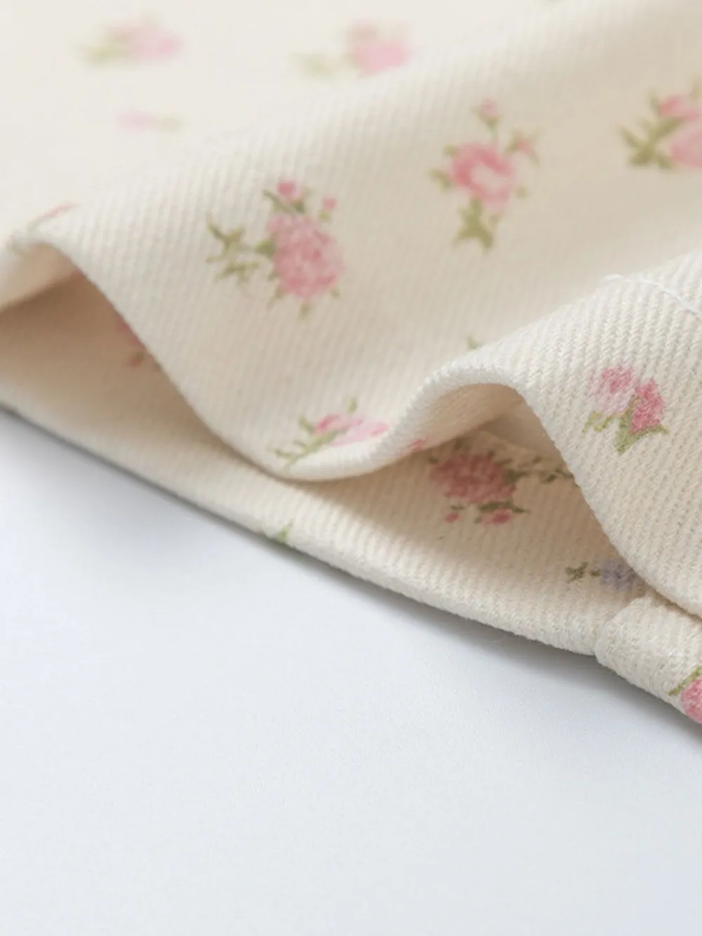 Floral Print Square Neck Overall Dress, image 6