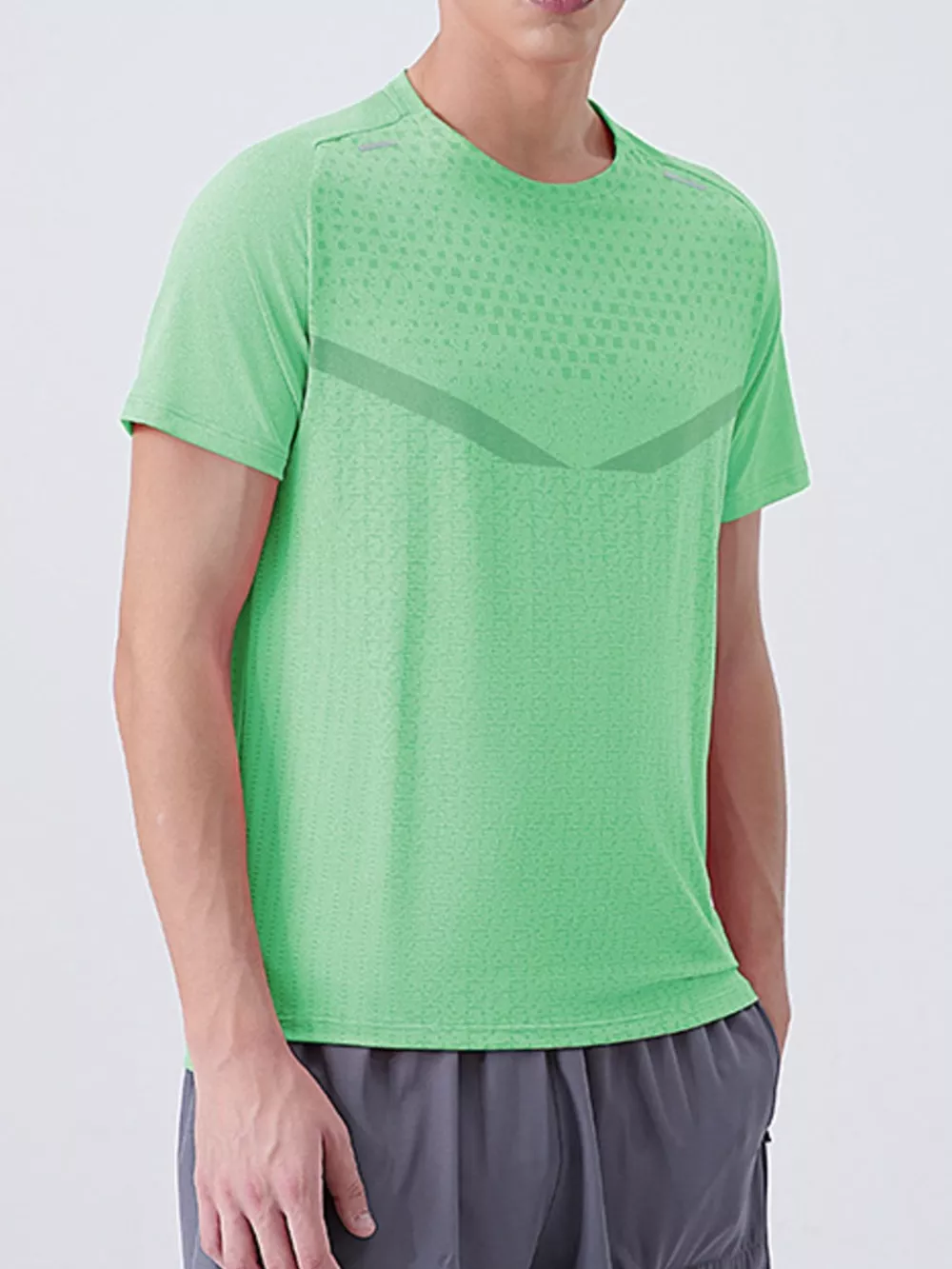 Men's Plus Size Breathable Quick-Dry Active T-Shirt, image 5