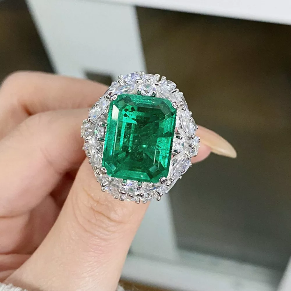 925 Sterling Silver Zircon Ring, image 2